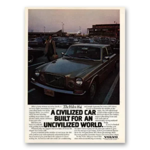 1974 Volvo 164 Print Ad | Civilized Car