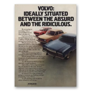 1973 Volvo Print Ad | Absurd Ridiculous