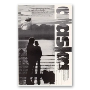 1975 Alaska Print Ad | Great Land