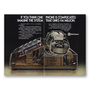 1975 Bell System Print Ad | Imagine The System