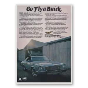 1974 Buick Regal Print Ad | Fly Buick