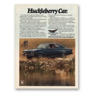 1975 Buick Opel Print Ad | Huckleberry Car