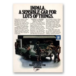 1974 Chevrolet Impala Print Ad | Sensible Car
