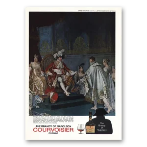 1975 Courvoisier Print Ad | Mariage Du Prince