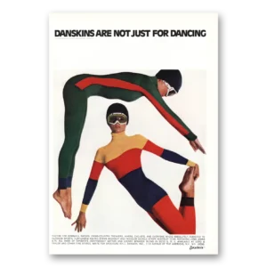 1975 Danskins Print Ad | Downhill Racers