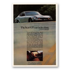 1975 Datsun 280Z Print Ad | Gt Car