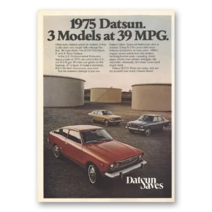 1975 Datsun Print Ad | 3 Models
