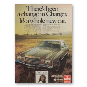 1974 Dodge Charger Print Ad | Special Edition