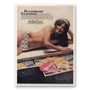 1975 Eiderlon Print Ad | Be Panty Nut