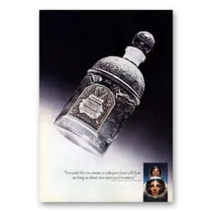 1975 Veritable Eau De Cologne Print Ad | Last As Long