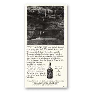 1975 Jack Daniels Print Ad | Always Ask