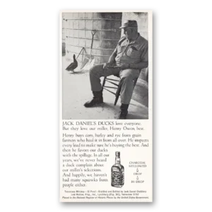 1975 Jack Daniels Print Ad | Ducks Love