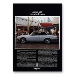 1975 Jaguar XJC Print Ad | Executive Express
