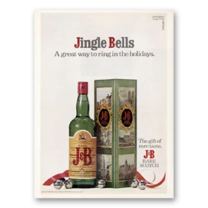 1975 J&B Scotch Whisky Print Ad | Jingle Bells