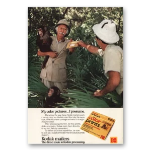 1975 Kodak Film Print Ad | Color Pictures