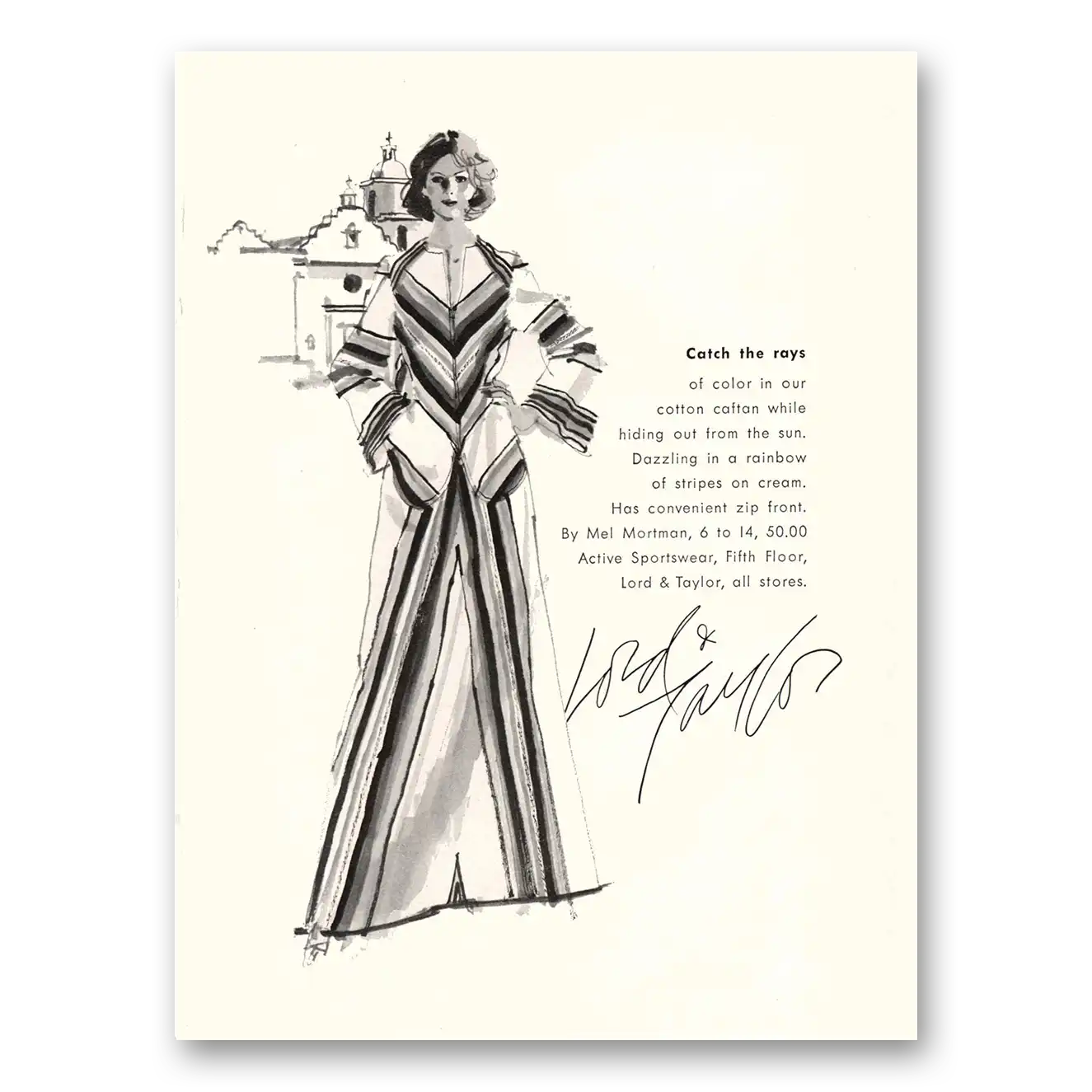 1975 Lord & Taylor Print Ad | Catch Rays