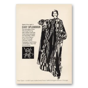 1975 Lord & Taylor Print Ad | Easy Splendour