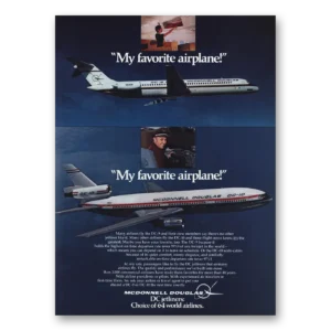 1975 McDonnell Douglas DC10 Print Ad | My Favorite Airplane