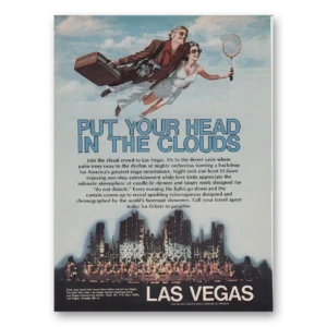1975 Las Vegas Nevada Print Ad | Head Clouds