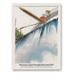 1975 New England Mutual Life Insurance Print Ad | Canoe