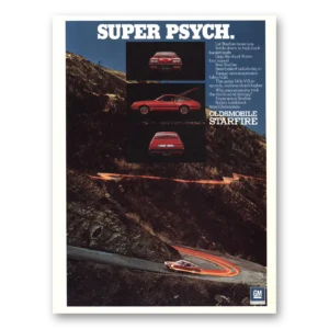 1975 Oldsmobile Starfire Print Ad | Super Psych