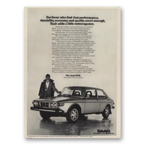1975 Saab Print Ad | Little Extravagance