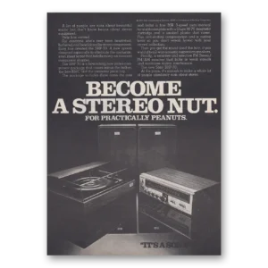 1975 Sony Stereo Print Ad | Stereo Nut