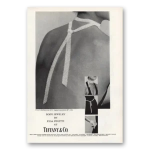 1975 Tiffany & Co Print Ad | Body Jewelry