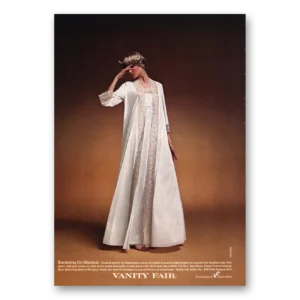 1975 Vanity Fair Print Ad | Bordering On Glorious