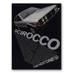 1975 Volkswagen Scirocco Print Ad | That New Car From Volkswagen