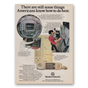 1975 Western Electric Print Ad | Some Things