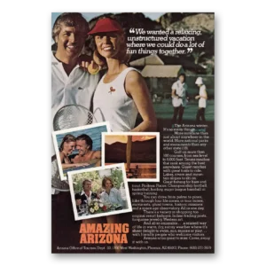 1976 Arizona Print Ad | Relaxing