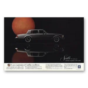 1976 Cadillac Seville Print Ad | New Expression