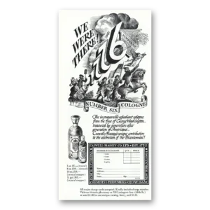 1975 Caswell Massey Print Ad | Summer Six Cologne