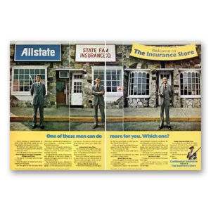 1976 Continental Insurance Print Ad | One These Men