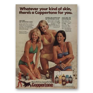 1976 Coppertone Print Ad | Kind Skin