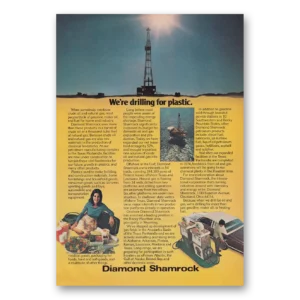 1976 Diamond Shamrock Print Ad | Drilling Plastic