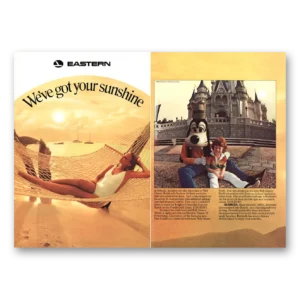 1976 Eastern Airlines Print Ad | Disney