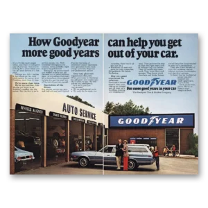 1976 Goodyear Tires Print Ad | Can Help You