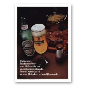 1976 Heineken Beer Print Ad | Het Fijnste