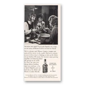 1976 Jack Daniels Print Ad | Moore County