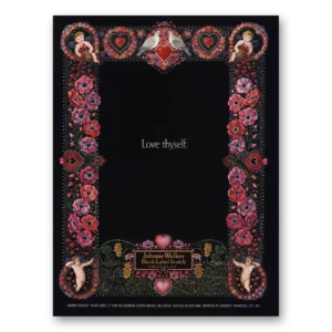 1976 Johnnie Walker Black Label Print Ad | Love Thyself