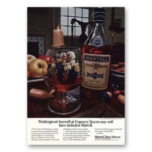1976 Martell Cognac Print Ad | Fraunces Tavern