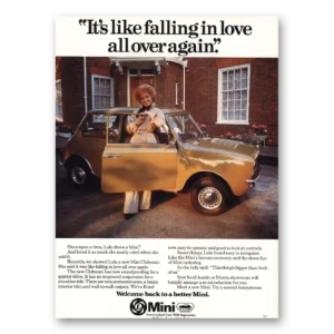 1976 Mini Clubman Print Ad | Lulu