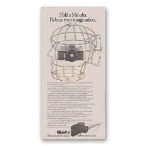 1976 Minolta Camera Print Ad | Imagination