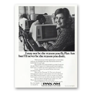 1976 Pan Am Print Ad | Reason