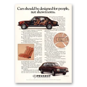 1976 Peugeot 504 Print Ad | Designed People