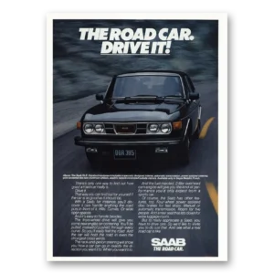 1976 Saab Print Ad | Road Car