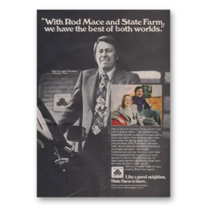 1976 State Farm Insurance Print Ad | Rod Mace