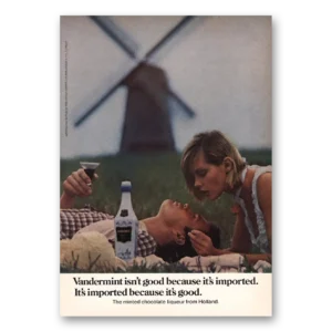1976 Vandermint Print Ad | Imported